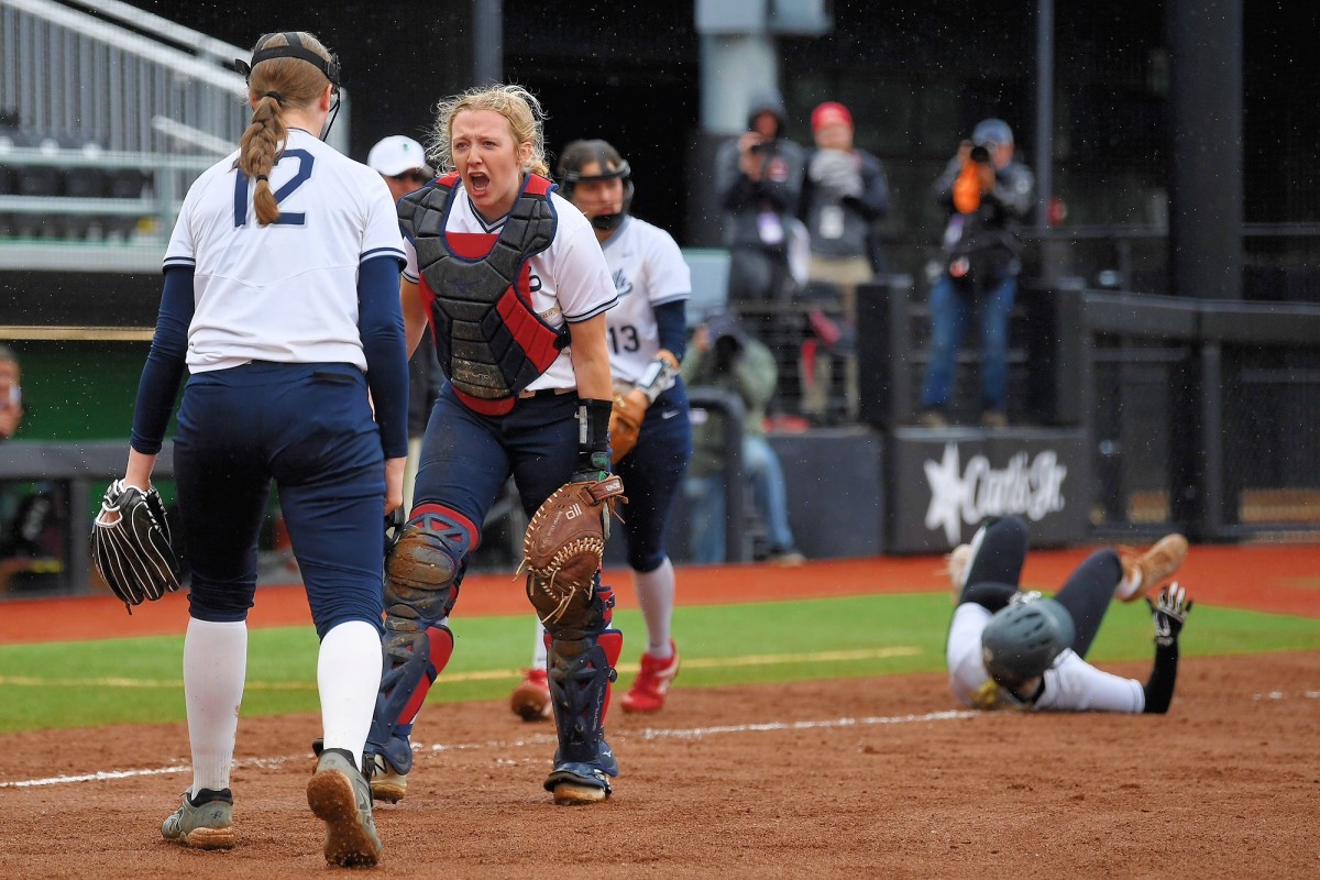 Pendleton Wilsonville 5A softball final Leon Neuschwander 14
